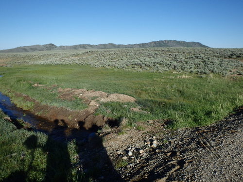 GDMBR: That is Little Sandy Creek and Zero evidence that we ever camped there.